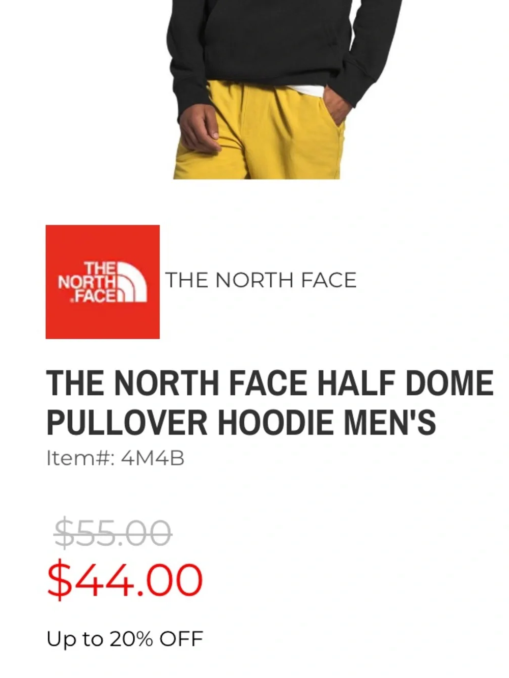 THE NORTH FACE - Men’s Half Dome Hoodie